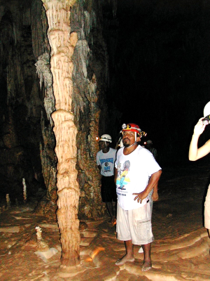 Caving Guide at ATM Cave