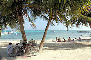 San Pedro beach Belize